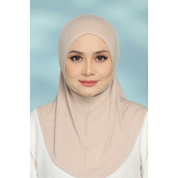 Sakeena Inner Neck Berdagu - SKN06 Almond Beige